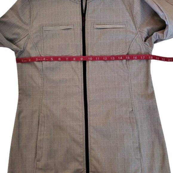 Mondetta Women's Full Zip Front Fleece Lined Plaid Coat Bonded Jacket Sz Medium - Picture 16 of 16